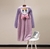 Bata de Daisy Pijama Unitalla amplia mod.CY0795 - comprar en línea