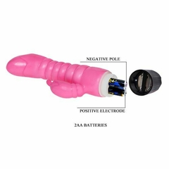Vibrador Punto G Clitoris Regulable 22Cmx4cm - comprar online