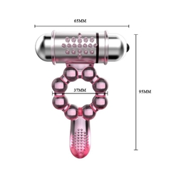 Imagen de ANILLO VIBRADOR LENGUITA 10 FUNCIONES