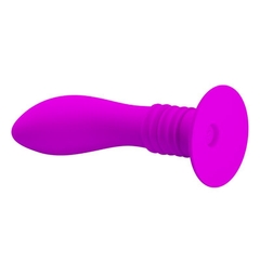 VIBRADOR ANAL 10 FUNCIONES SILICONA - tienda online