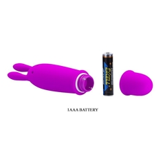 VIBRADOR CONEJITO 10 FUNCIONES SILICONA - tienda online