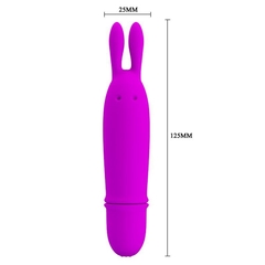 VIBRADOR CONEJITO 10 FUNCIONES SILICONA - Martina.Mathea