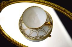 Taza para Te Porcelana Balleroy Freres & Cie. Limoges France C1908 Estilo Imperio en internet