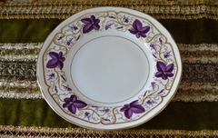 Plato Postre Royal Worcester England , Pattern Purple Vine C1990 en internet