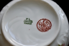 Unica Taza para Desayuno con Plato de Snack Porcelaine Limousine Limoges C1920 Gaths&Chaves en internet