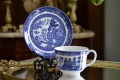 Taza para Te Loza Johnson Bros England, Pattern Blue Willow C1990 en internet