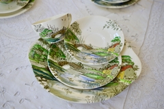 Trio para Te Loza Inglesa Woods&Sons Pattern Sleepy Valley Multicolor C1950 - tienda online