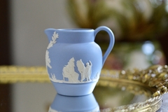Preciosa Mini Jarra Porcelana Jasper Ware Wedgwood England C1955