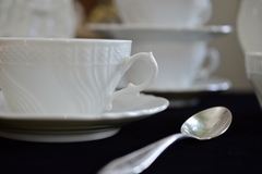 Taza para Te Porcelana Richard Ginori Italy Vecchio Bianco - tienda online