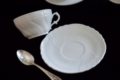 Taza para Te Porcelana Richard Ginori Italy Vecchio Bianco