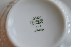 Taza para Te Porcelana Richard Ginori Italy Vecchio Bianco