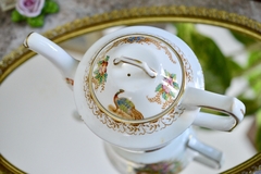 Antigua Tetera de Porcelana Sutherland Bone China England, Pattern Exotic C1930. en internet