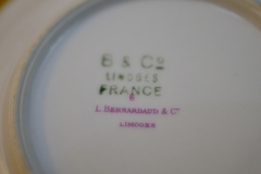 Imagen de Taza para Café Porcelana Bernardaud & Cie. Limoges France , Bouquet D' Or. C1942