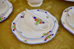 Trio para Te Loza John Maddock & Sons Ltd. England Minerva Art Deco C1940 - comprar online