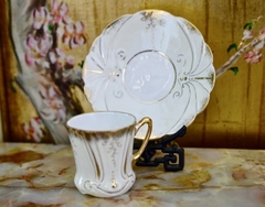 Taza para Cafe Porcelana LustreWare Alemania, Gold Lustre C1920. en internet