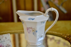 Preciosa Jarra Lechera Porcelana PT Tirschenreuth Bavaria Art Deco Rose C1903 - comprar online