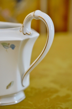 Preciosa Jarra Lechera Porcelana PT Tirschenreuth Bavaria Art Deco Rose C1903 - tienda online