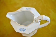 Preciosa Jarra Lechera Porcelana PT Tirschenreuth Bavaria Art Deco Rose C1903
