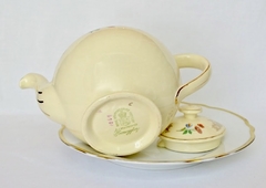 Lindisima Tetera Vintage de Loza Wilkinson , Pattern HoneyGlaze C1947 - tienda online