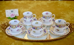 Hermosa Taza apra Cafe Winterling Bavaria Germany Dresden Rich C1946 - comprar online