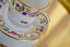 Hermosa Taza apra Cafe Winterling Bavaria Germany Dresden Rich C1946 en internet