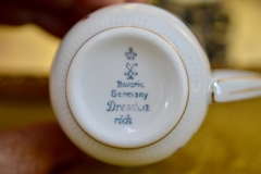 Hermosa Taza apra Cafe Winterling Bavaria Germany Dresden Rich C1946