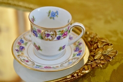 Imagen de Hermosa Taza apra Cafe Winterling Bavaria Germany Dresden Rich C1946