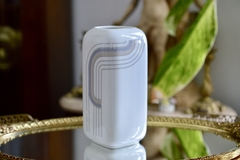 Hermoso Vaso Decorativo Diseño Moderno Porcelana Hutschenreuther Germany Dekor Oasis by Hans Theo Baumann C1980 - comprar online