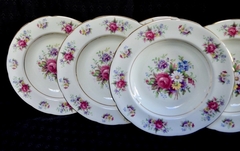 Juego de 6 Platos Hondos Porcelana Paragon England C1932-1939 - Funcy Stuff Antiguedades