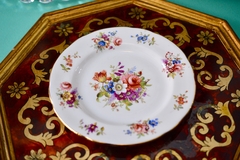 Plato Para Postre , Porcelana Hammersley & Co. England, Pattern Minuet C1935 - comprar online