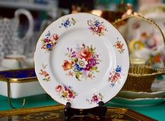 Plato Para Postre , Porcelana Hammersley & Co. England, Pattern Minuet C1935