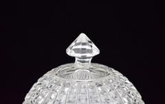 Imagen de Mantequera o Quesera Anchor Hocking Glass EEUU , Modelo Cube Clear C1940