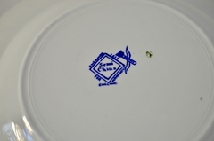 Plato Hondo Semichina Ridgways England , Pattern Blue Willow C1920