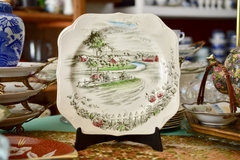 Plato Playo Johnson Bros England , Pattern The Road Home Multicolor C1960 - comprar online