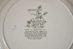 Plato Playo Johnson Bros England , Pattern The Road Home Multicolor C1960 - tienda online