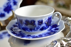 Trio para Te Gefle Sweden , Pattern Vinranka Flow Blue C1939. - tienda online