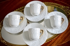 Taza con Plato Para Café Expresso Porcelana Langenthal Suisse Tournesol 1976 - comprar online