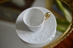 Taza con Plato Para Café Expresso Porcelana Langenthal Suisse Tournesol 1976 - tienda online