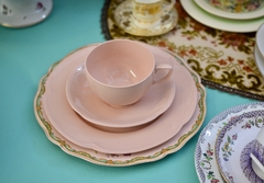 Trio para Te Loza Inglesa Johnson Bros , Pattern Rosedawn C1950 - comprar online