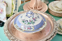 Guisera con tapa de Loza Booths England, Pattern Chester C1920 - comprar online