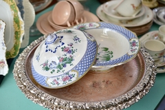Guisera con tapa de Loza Booths England, Pattern Chester C1920 en internet