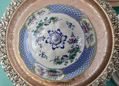 Guisera con tapa de Loza Booths England, Pattern Chester C1920