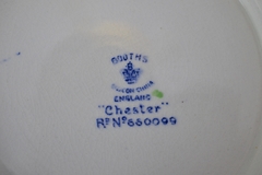 Guisera con tapa de Loza Booths England, Pattern Chester C1920 en internet