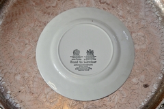 Plato para Postre Johnson Bros England, Pattern Road to Windsor C1960 Blue. - tienda online