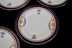 Set para Postre o Lunch x 6 Alfred Meakin England Pattern Bleu de Roi Athol C1945 en internet