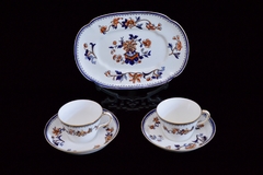 Tu y Yo mas Bandejita de Porcelana Royal Worcester England Chinese Garden C1907