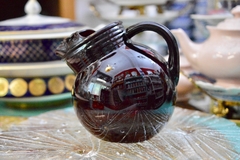 Juego para Agua o Jugo Anchor Hocking USA, Jarra y 5 Vasos Color Ruby C1950 en internet