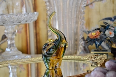 Hermosa Figura de Cristal de Murano Sommerso Elefante C1950 - comprar online