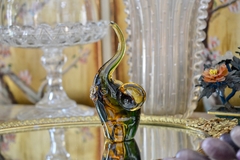 Hermosa Figura de Cristal de Murano Sommerso Elefante C1950 en internet