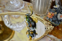 Imagen de Hermosa Figura de Cristal de Murano Sommerso Elefante C1950